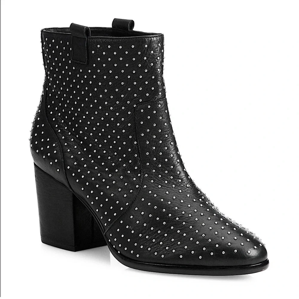 Rebecca Minkoff “Sierra” Studded Booties - Picture 1 of 8